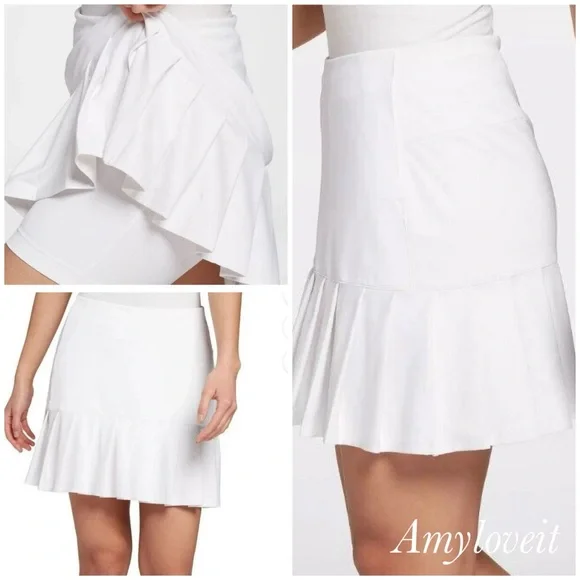 Lady Hagen Skirts Lady Hagen Womens Tummy Control Pleated